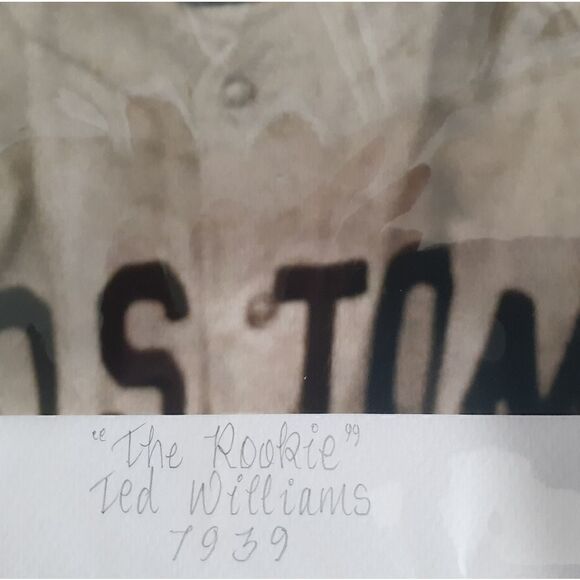 Ted William's "The Rookie" 10x14 Fine Art - Picture 7 of 8